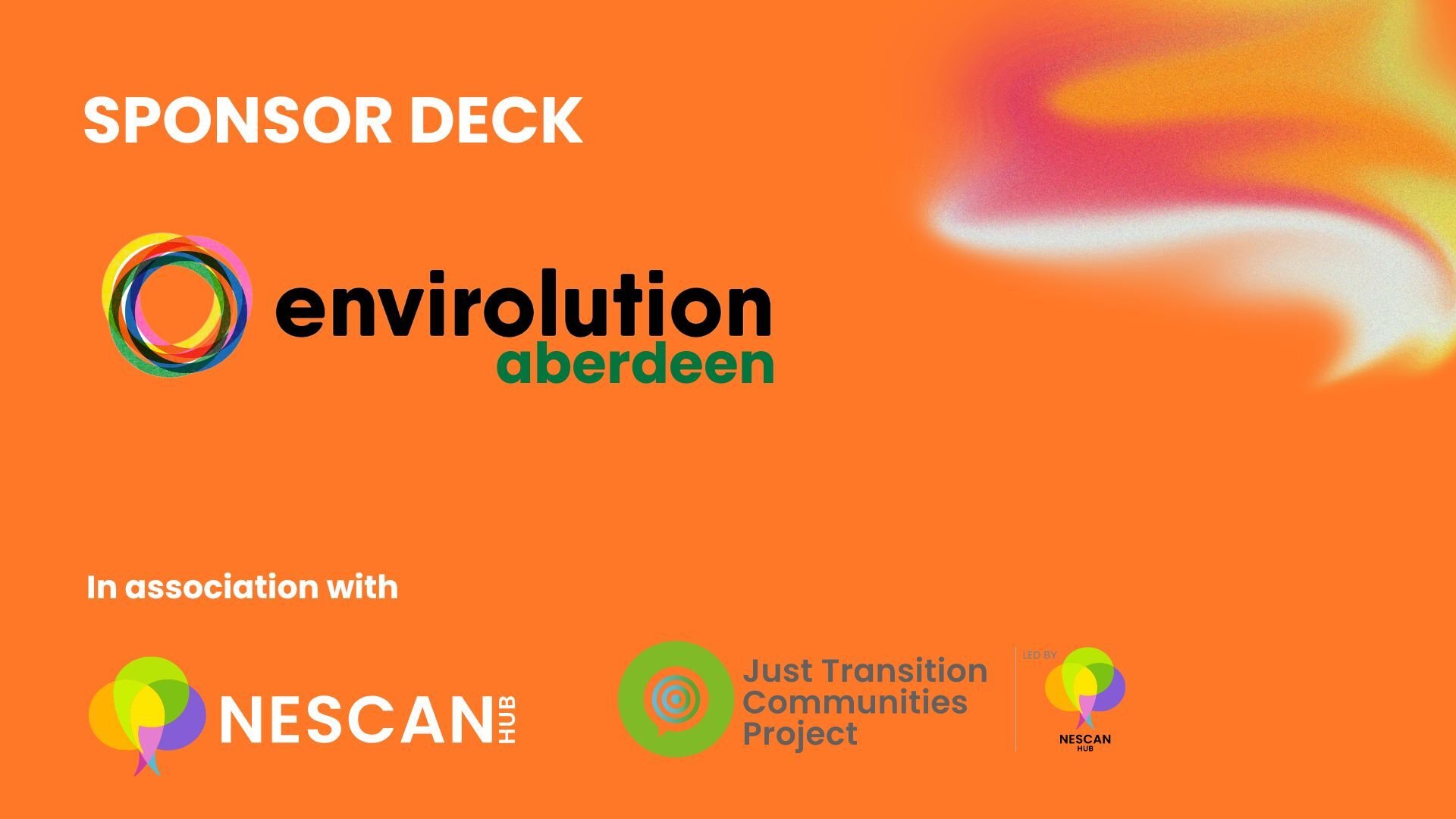 Envirolution Aberdeen 2025 Sponsor Deck