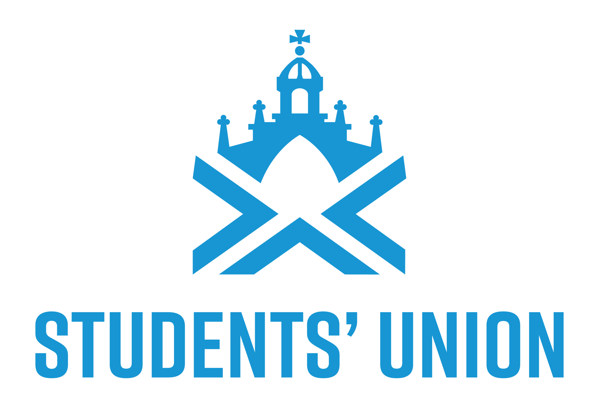 Students Union Logo Stacked blue