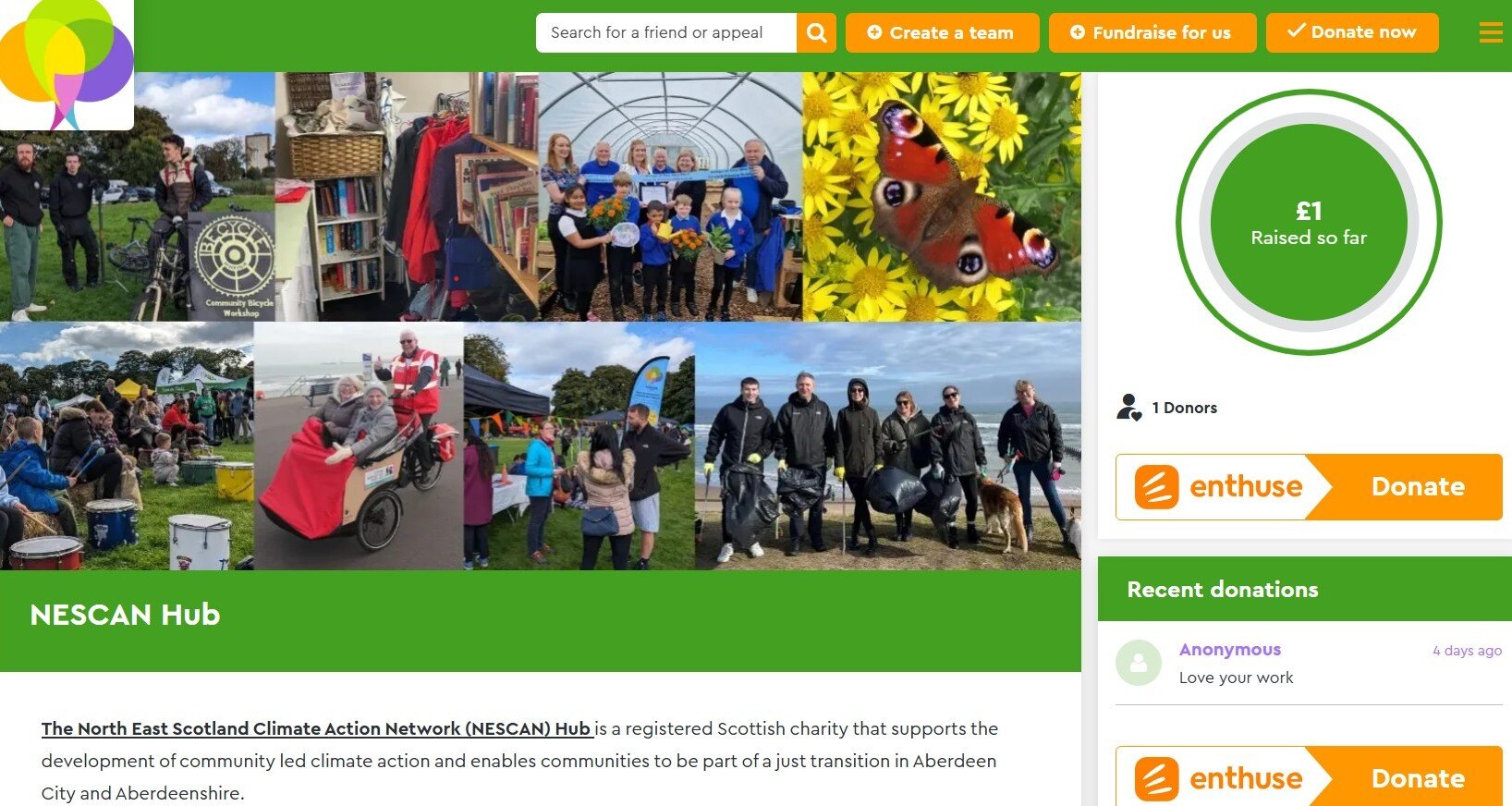 donate to NESCAN Hub-1